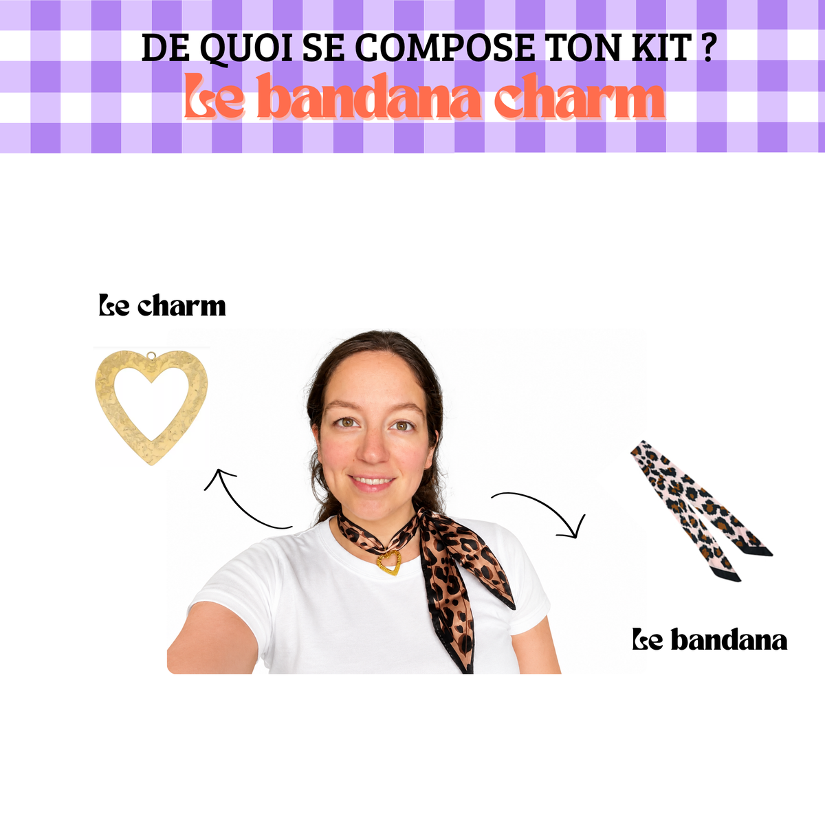 Juillet - Le bandana charm