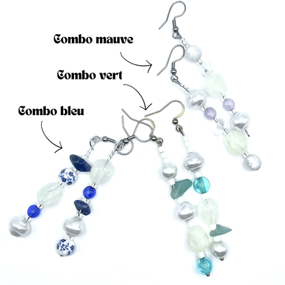 Kit boucles - Les pendantes